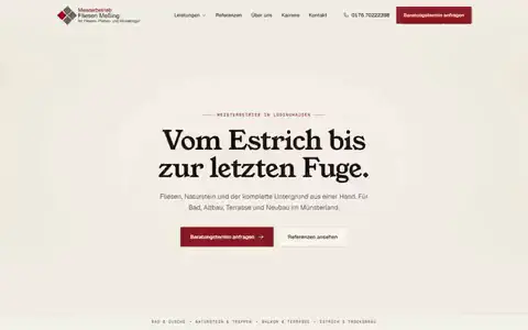 Startseite von fliesen-messing.de