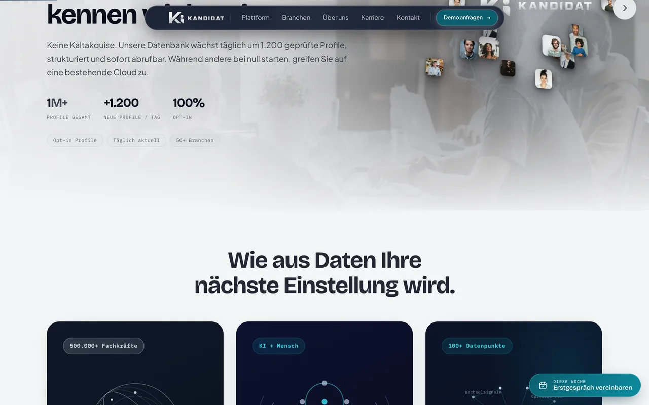 KI-Kandidat – Sektion